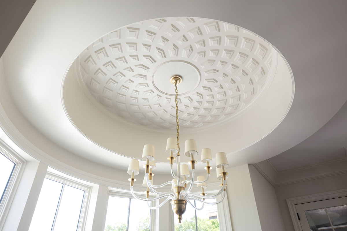 Custom Designed Backlit Floating Cloud Ceiling